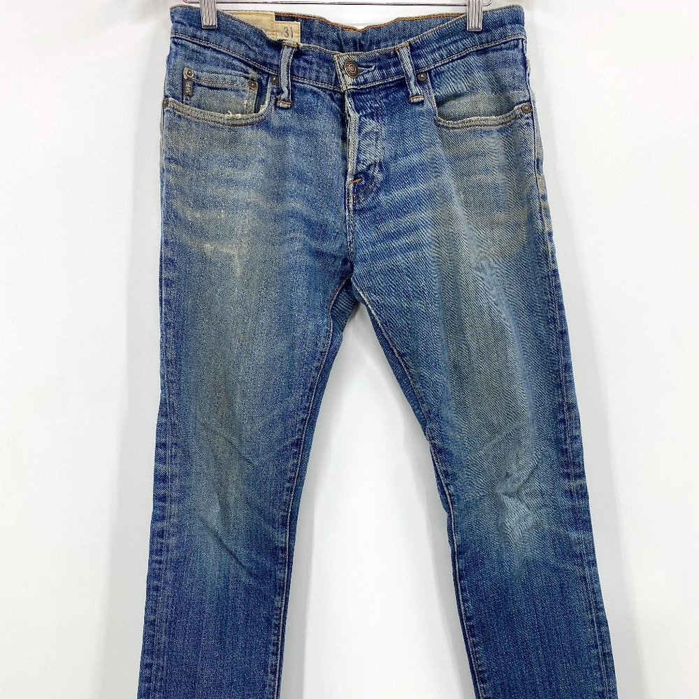 Abercrombie & Fitch Men’s Super Skinny Blue